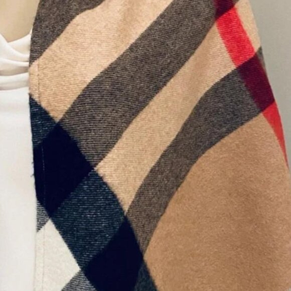 Burberry Half Mega Cashmere Bandana Scarf - Picture 3 of 8